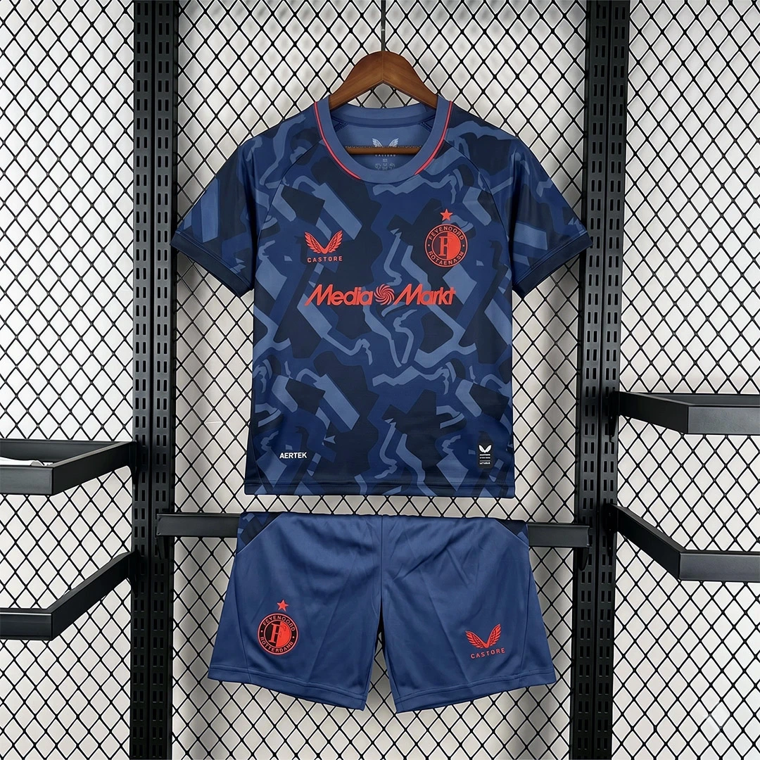 26/27 Feyenoord Third Kids Soccer Jersey Size 16-28