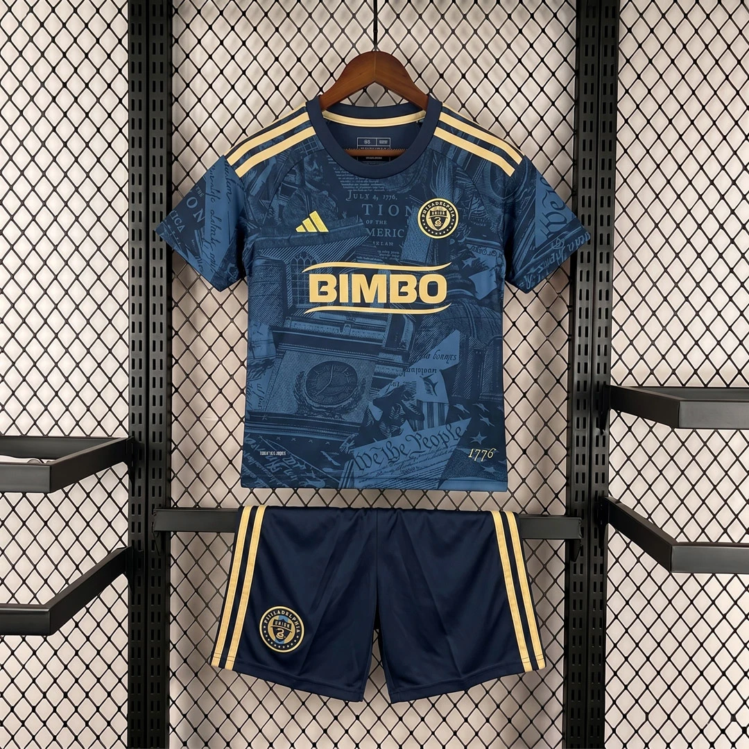 2026 Philadelphia Union Home Kids Soccer Jersey Size 16-28
