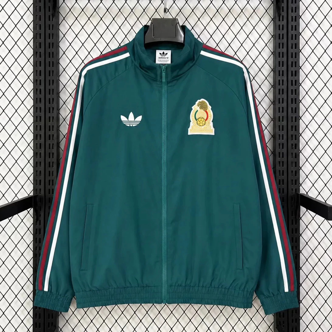 2026 Mexico Home Green Windbreaker