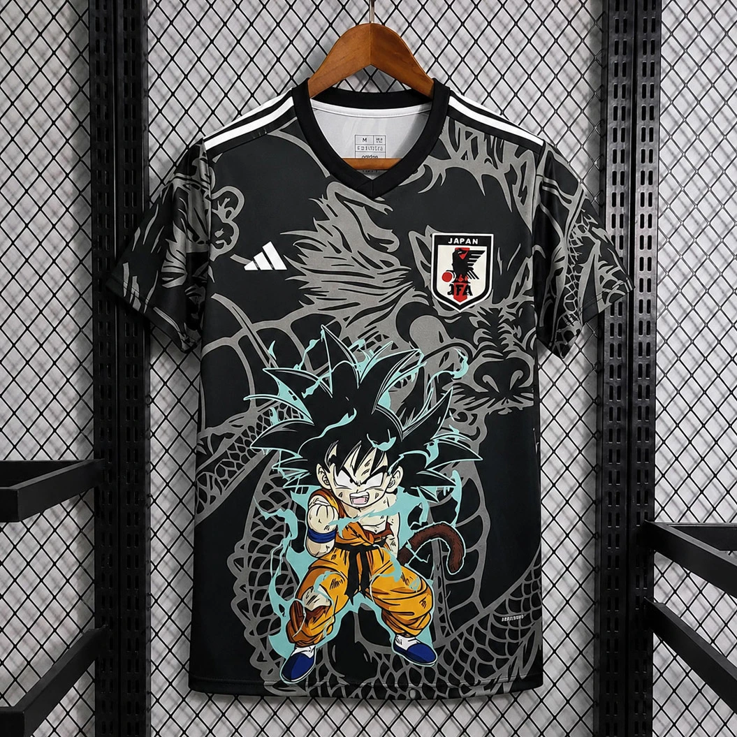 2026 Japan x Goku Son Black Soccer Jersey