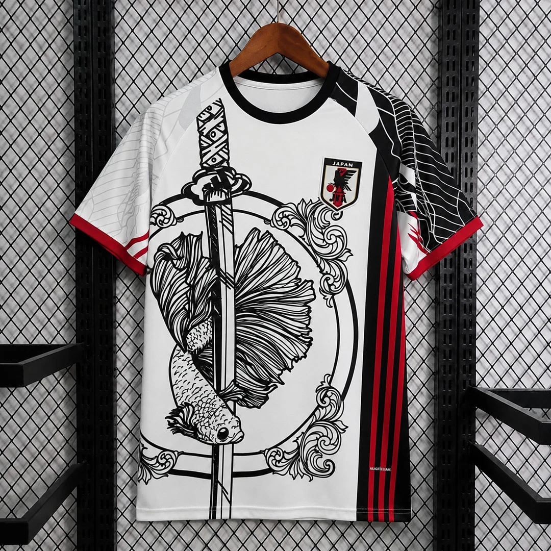 2026 Japan Prominent Katana Betta Fish Special Edition White Soccer Jersey