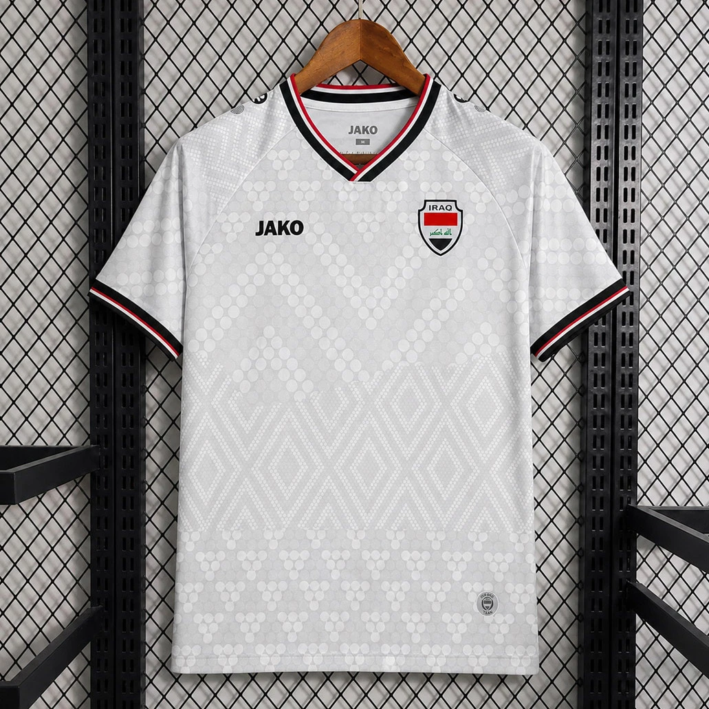 2026 Iraq Home Soccer Jersey
