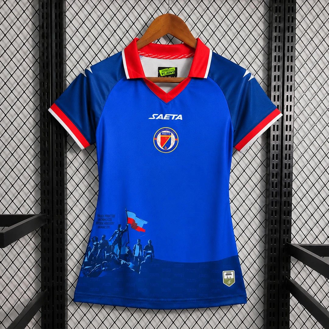 2026 Haiti Home Women Soccer Jersey