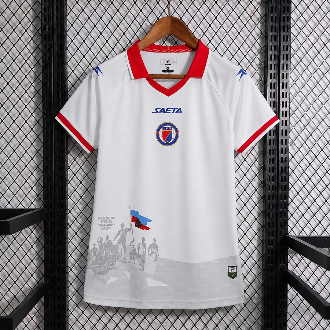 2026 Haiti Away Women Soccer Jersey
