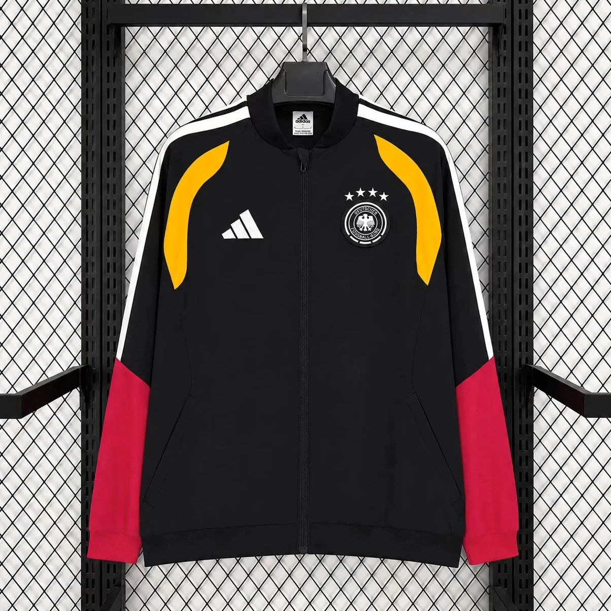 2026 Germany Black Red Yellow Windbreaker