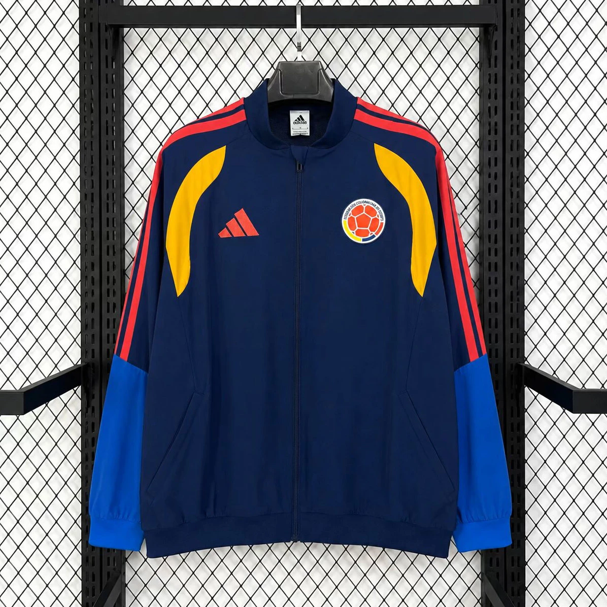 2026 Colombia Blue Retro Windbreaker