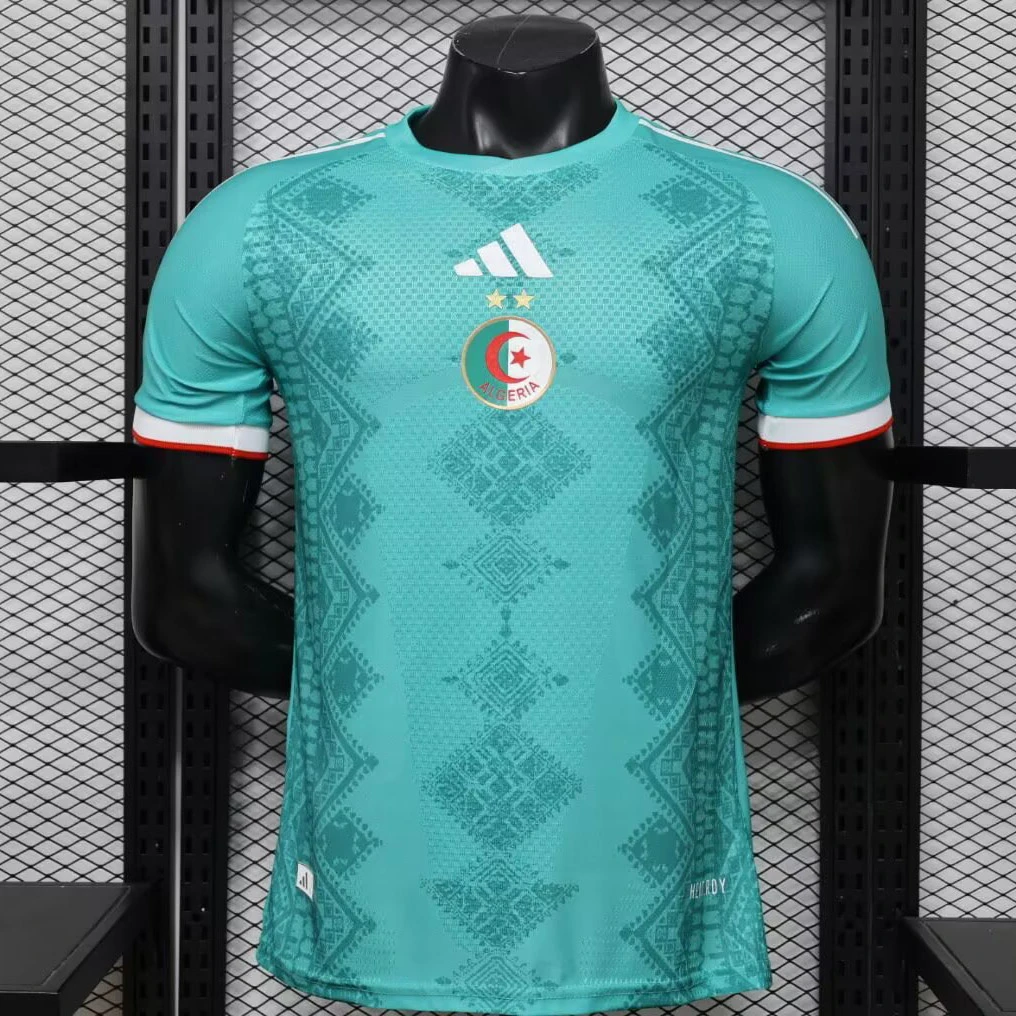 2026 Algeria Special Player Version Green Soccer Jersey