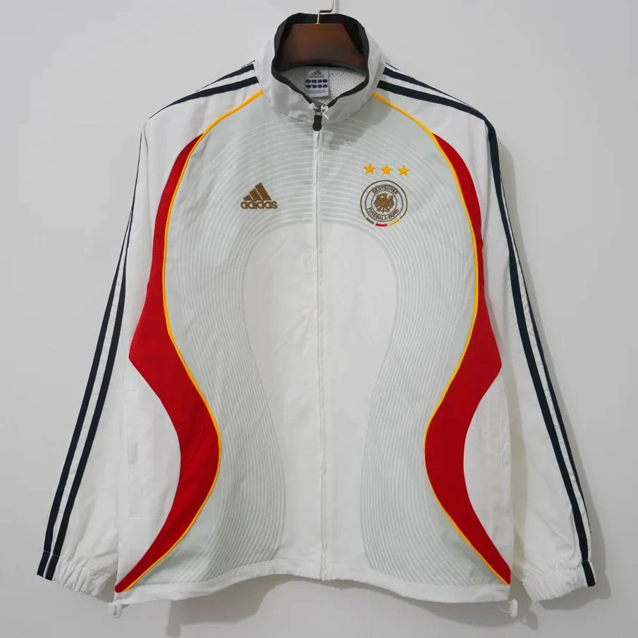 2006 Germany White Red Black Windbreaker
