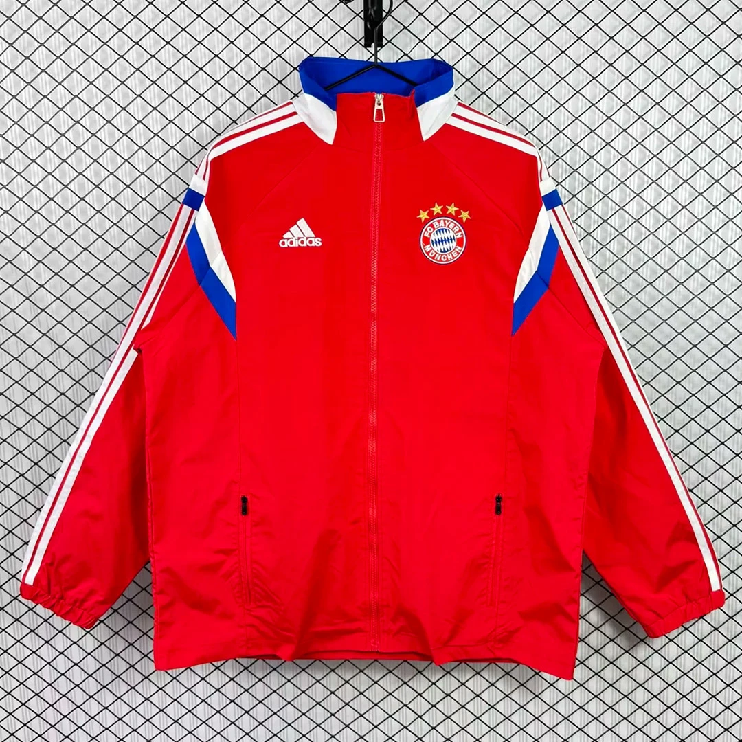 14/15 Bayern Munich Home Red Windbreaker
