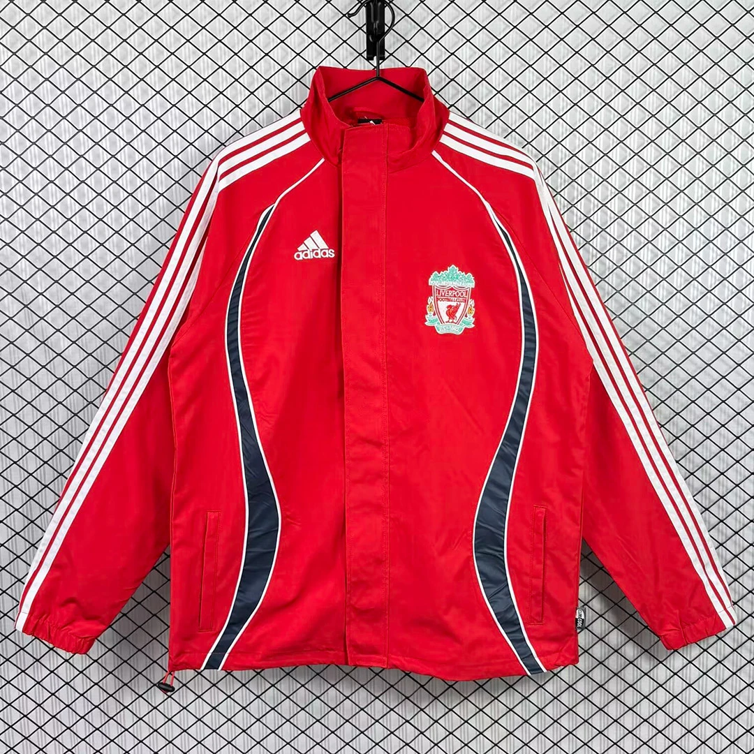 06/07 Liverpool Home Red Windbreaker
