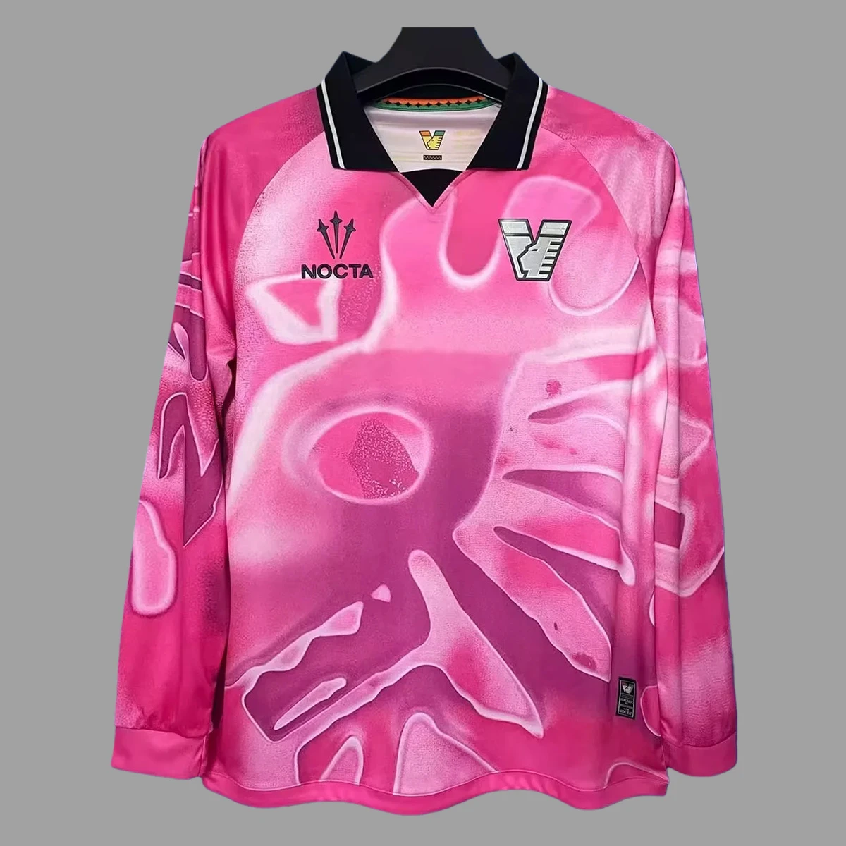25/26 Venezia Goalkeeper Pink Long Sleeve Soccer Jersey