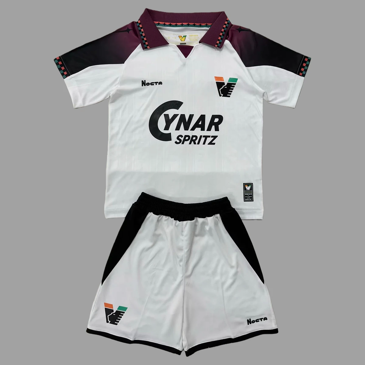 25/26 Venezia Away Kids Soccer Jersey Size 16-28