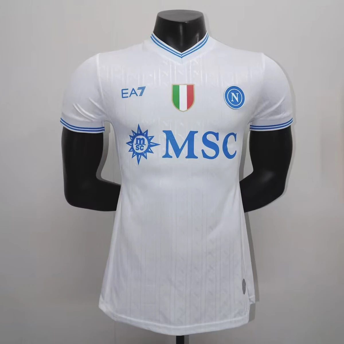 25/26 Napoli Champions Away Player Version Soccer Jersey