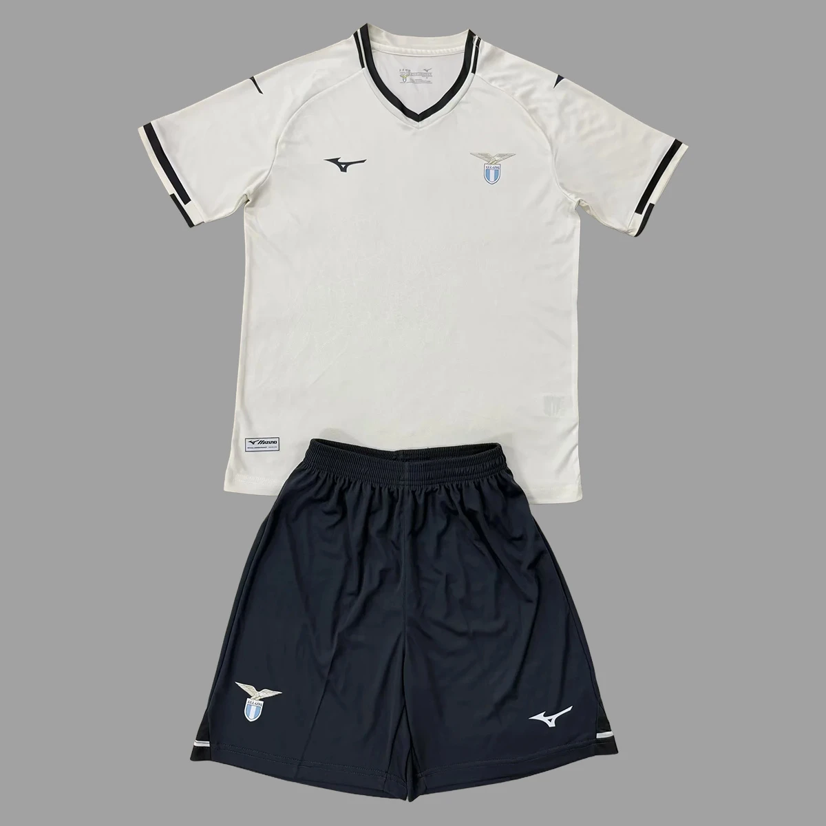 25/26 Lazio Away Kids Soccer Jersey Size 16-28