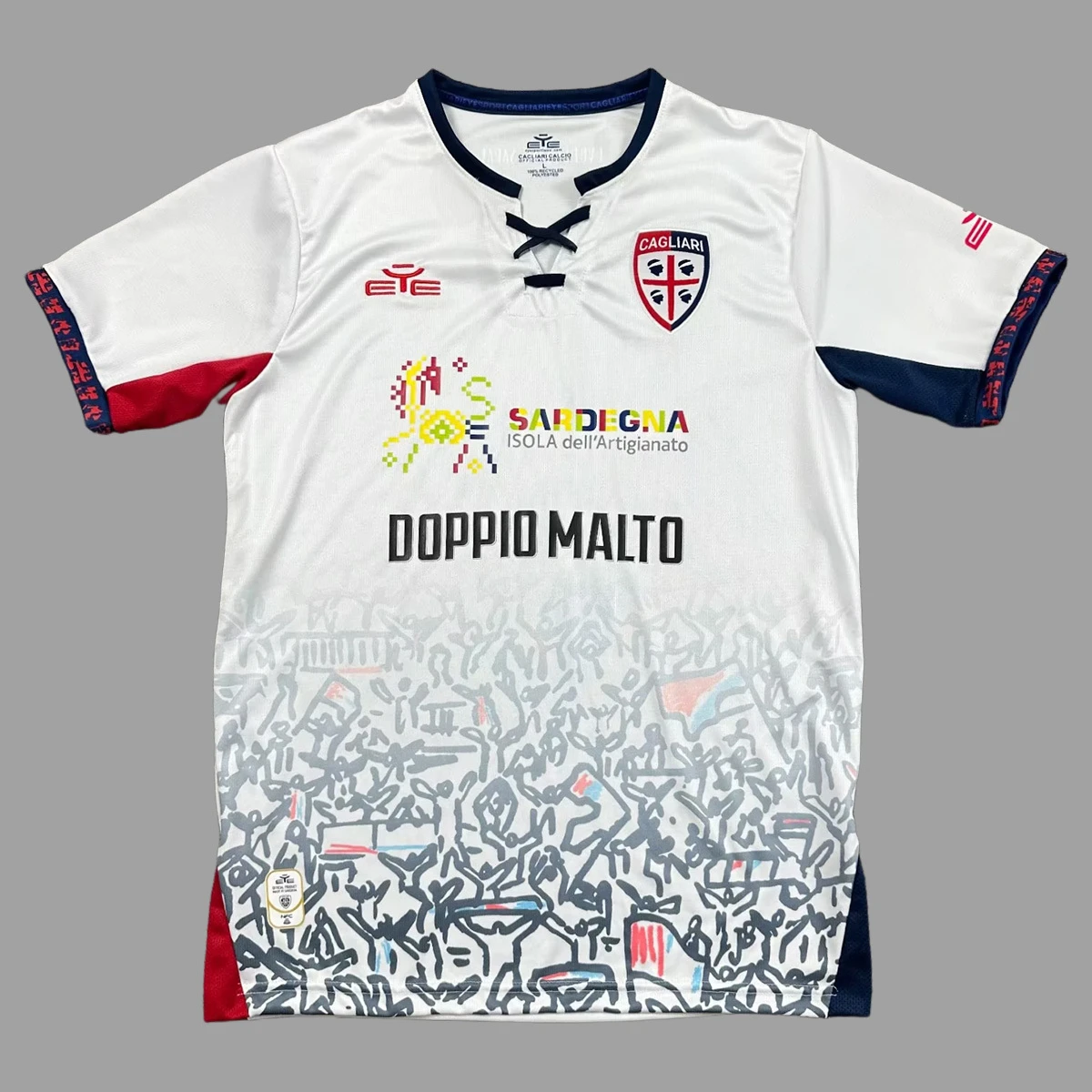 25/26 Cagliari Away Soccer Jersey