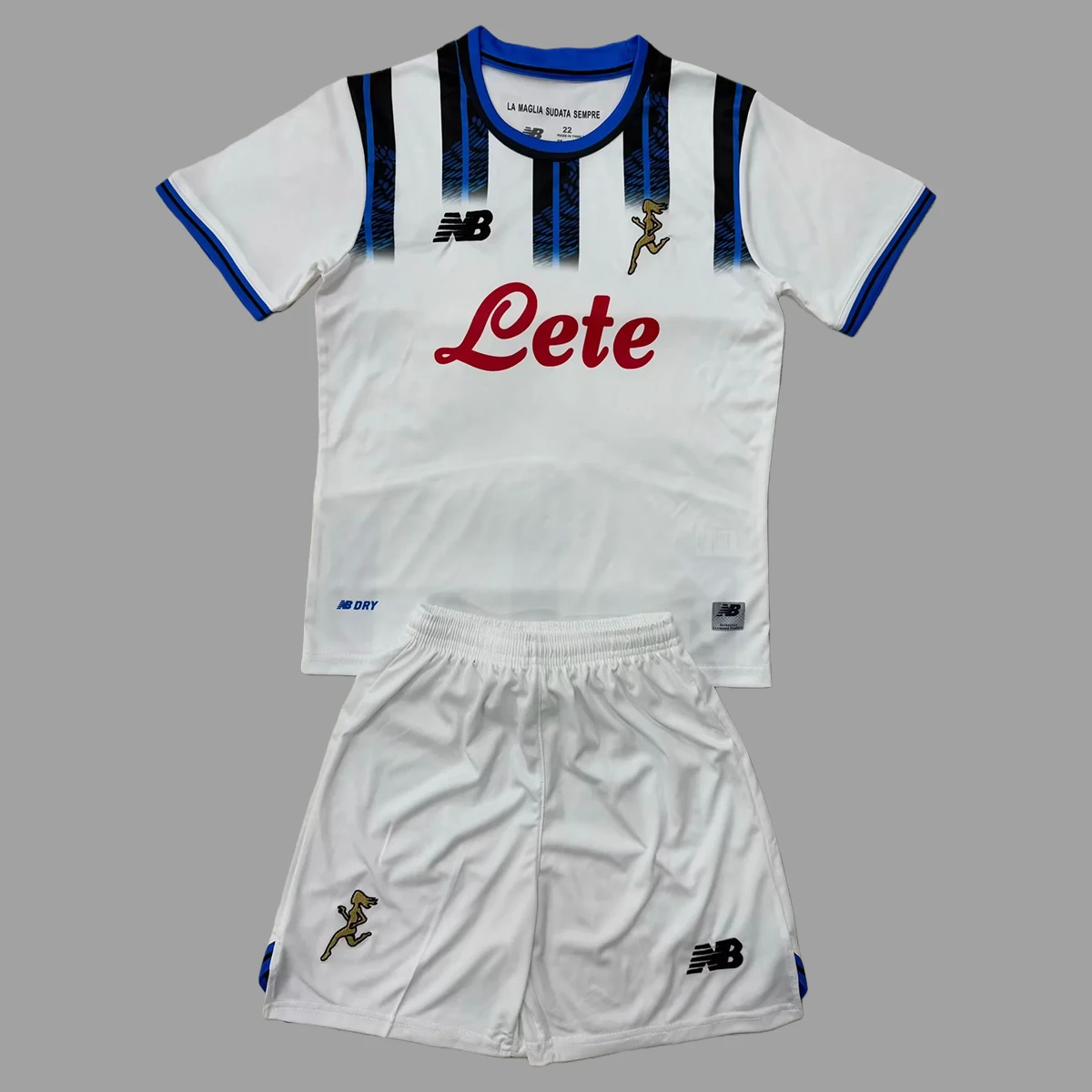 25/26 Atalanta Away Kids Soccer Jersey Size 16-28