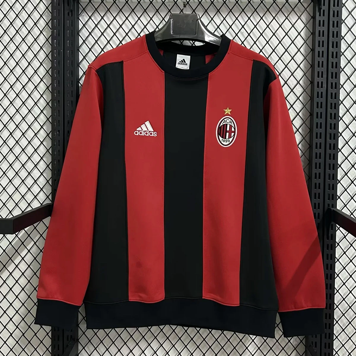 25/26 AC Milan Red Black Sweatshirt