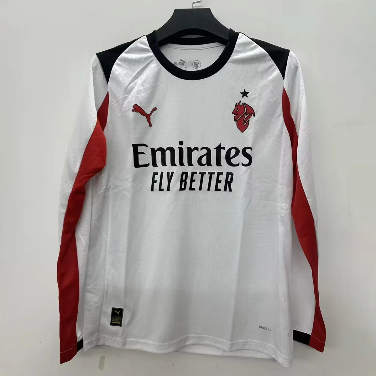 25/26 AC Milan Away Long Sleeve Soccer Jersey