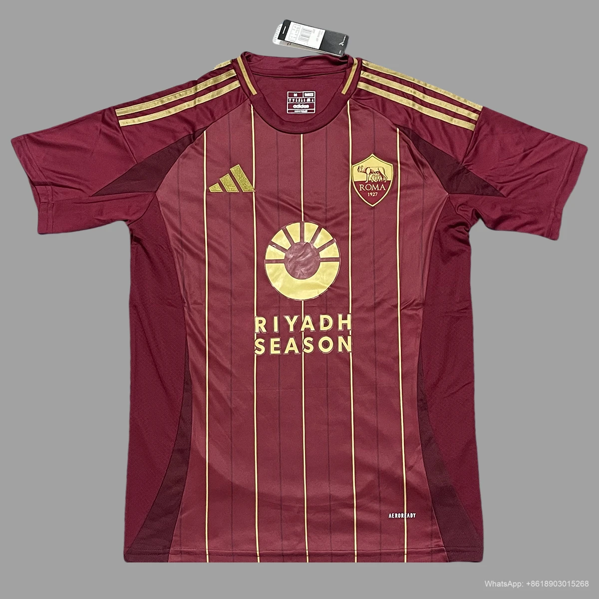 24/25 Roma Home Soccer Jersey