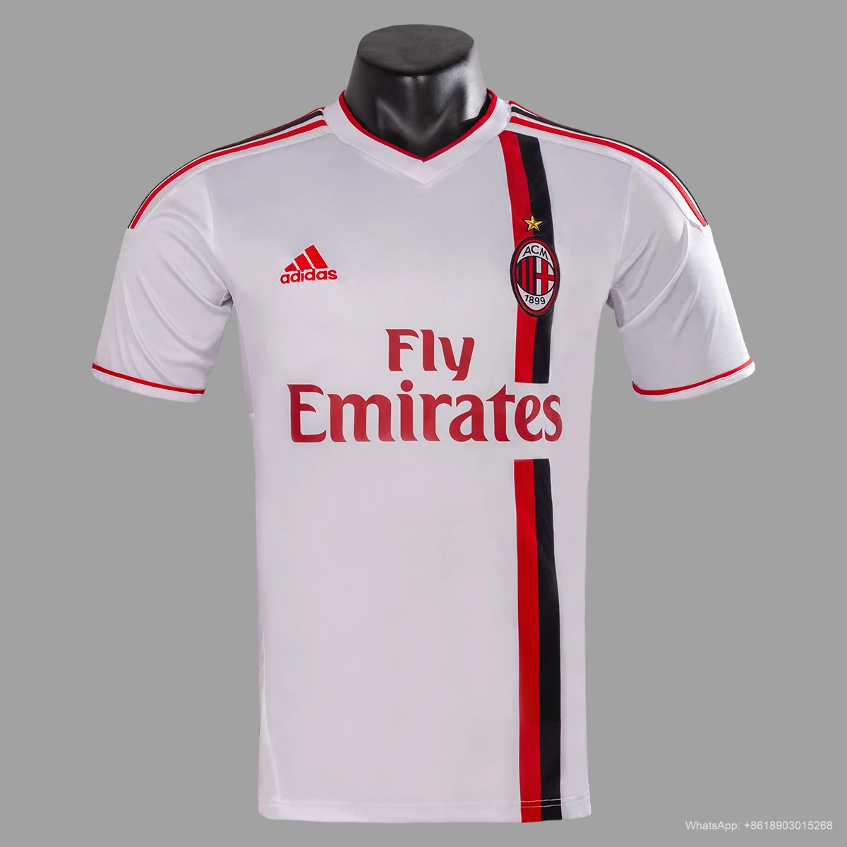 11/12 AC Milan Away Retro Soccer Jersey