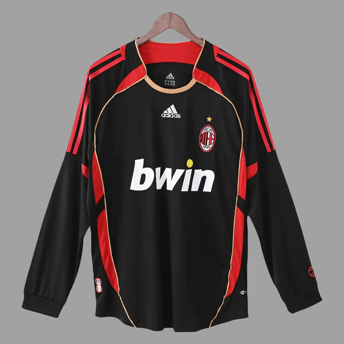 06/07 AC Milan Third Long Sleeve Retro Soccer Jersey
