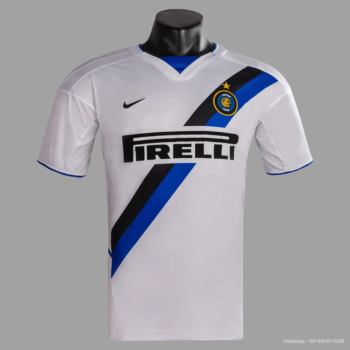 02/03 Inter Milan Away Retro Soccer Jersey