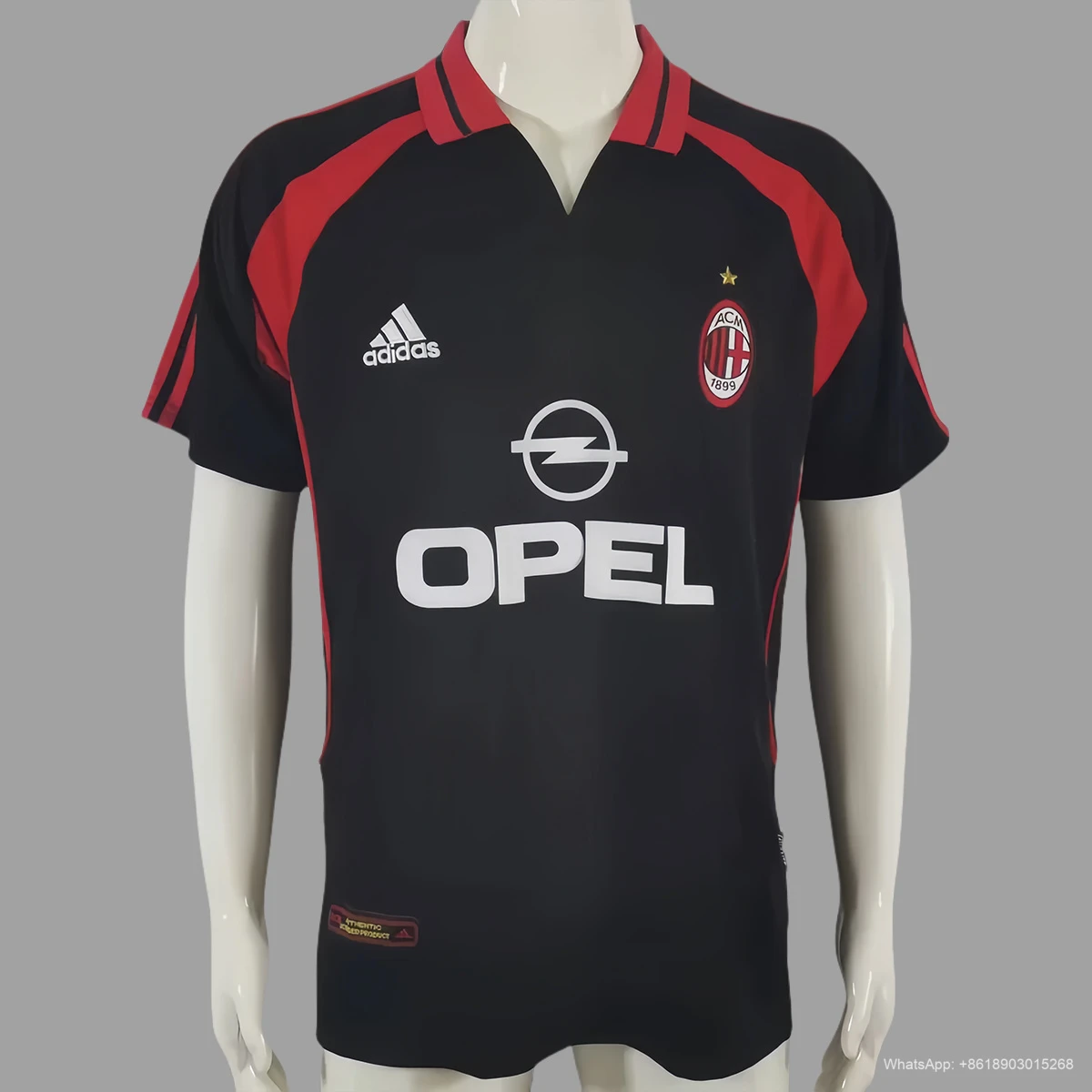 00/01 AC Milan Third Retro Soccer Jersey