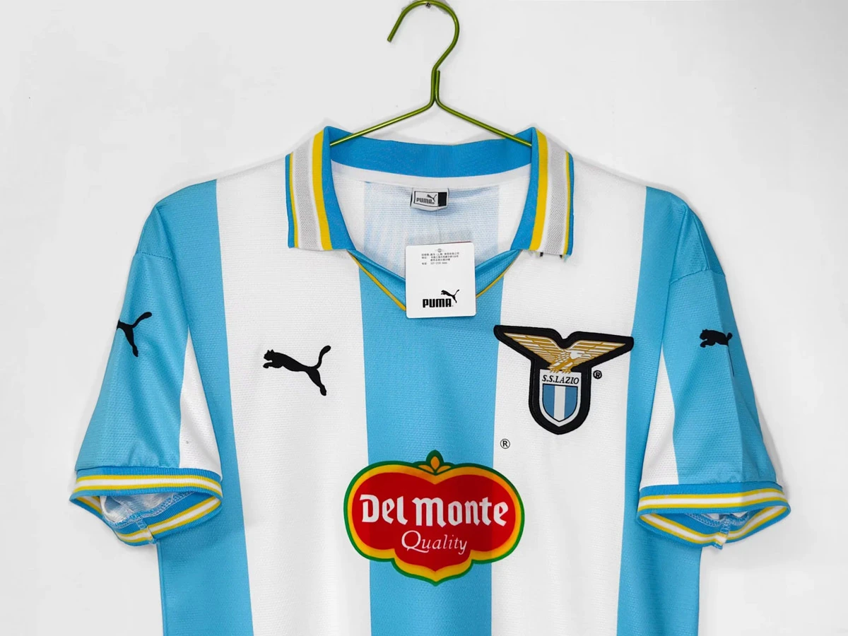 99/00 Lazio European Home Retro Soccer Jersey