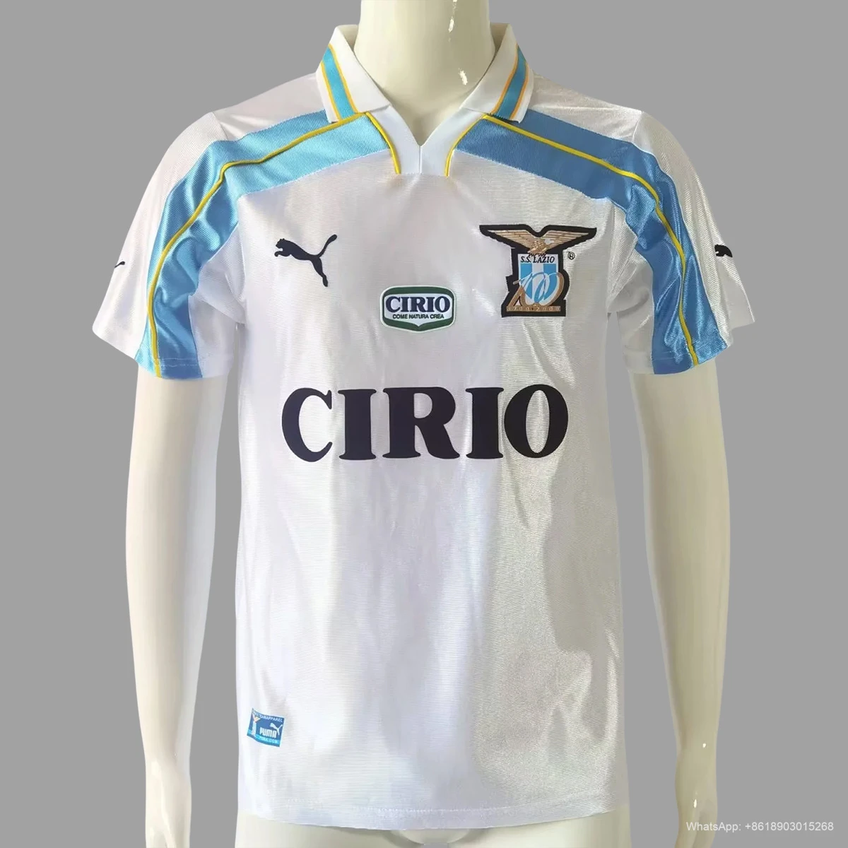 99/00 Lazio Centenary Home Retro Jersey