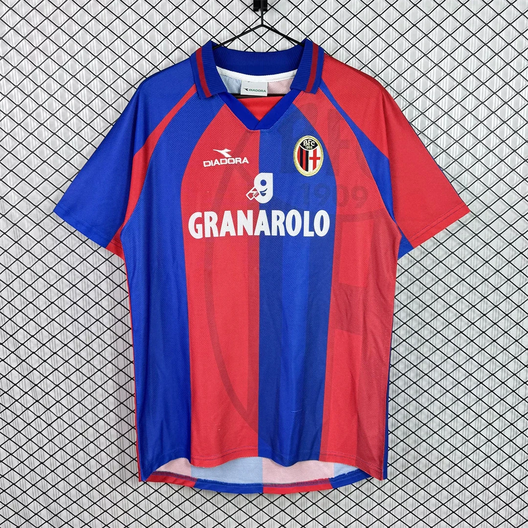 98/99 Bologna Home Retro Soccer Jersey