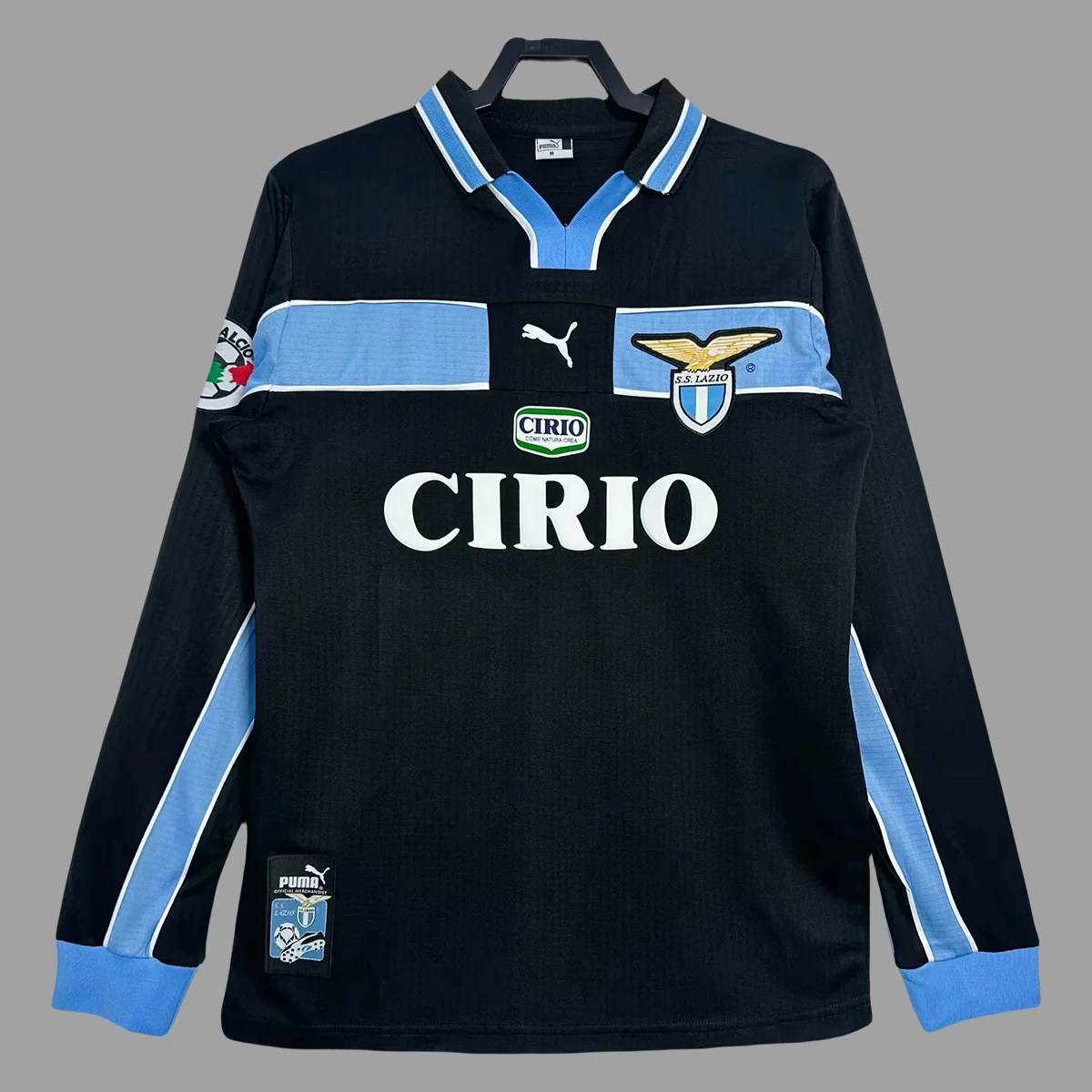 98/00 Lazio Third Long Sleeve Retro Soccer Jersey