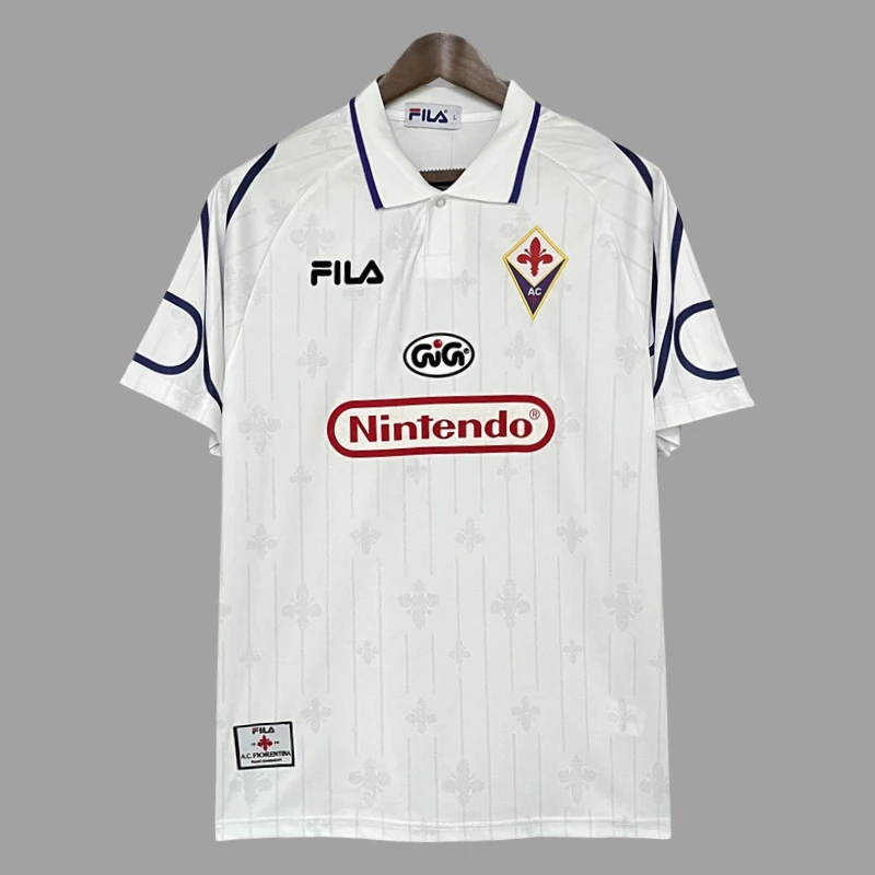 97/98 Fiorentina Away Retro Soccer Jersey