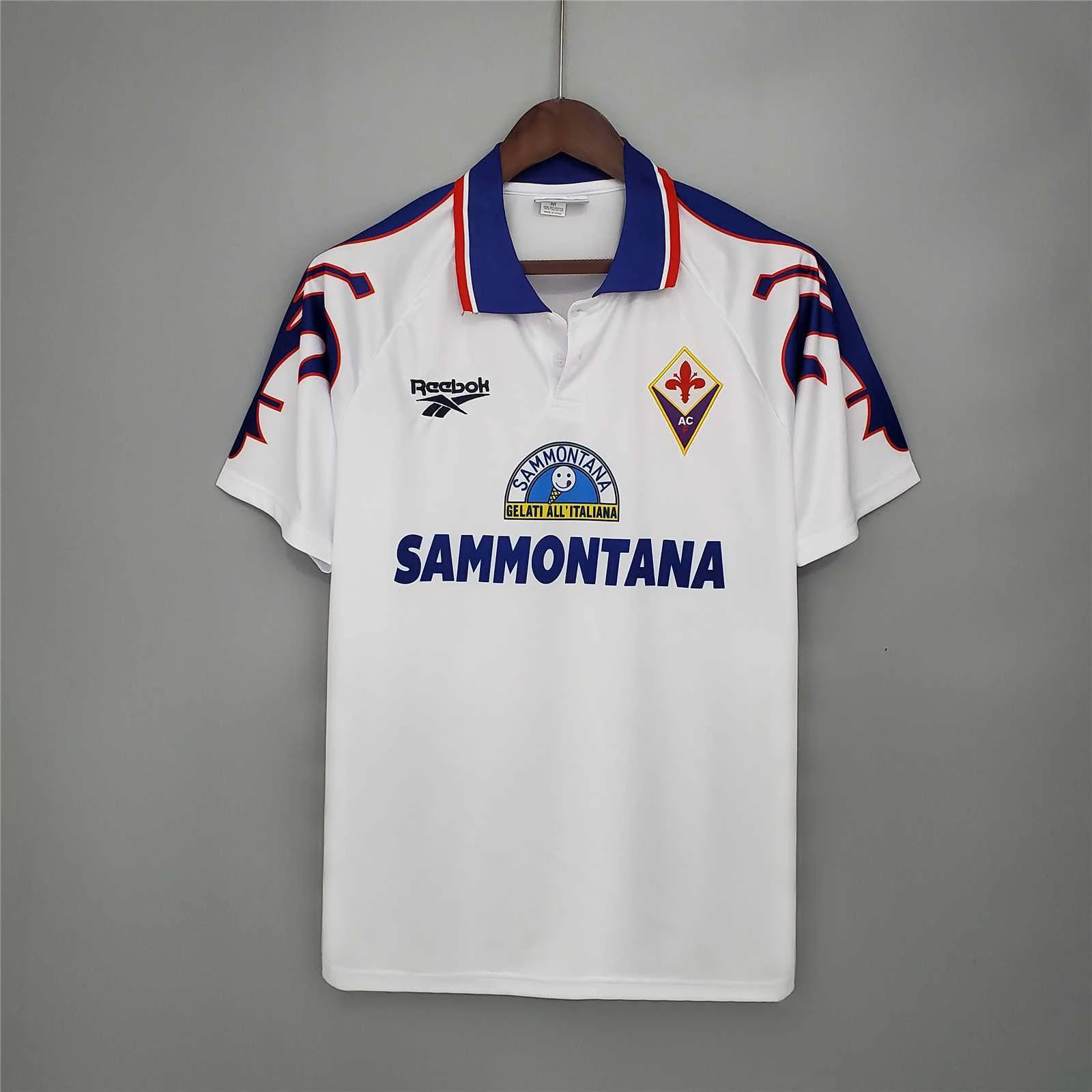 95/96 Fiorentina Away Retro Soccer Jersey