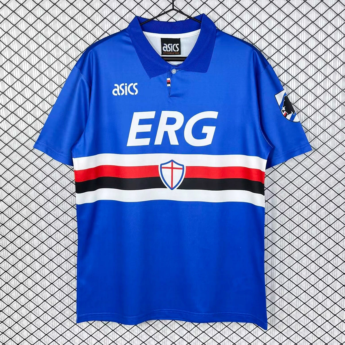 93/94 Sampdoria Home Retro Soccer Jersey