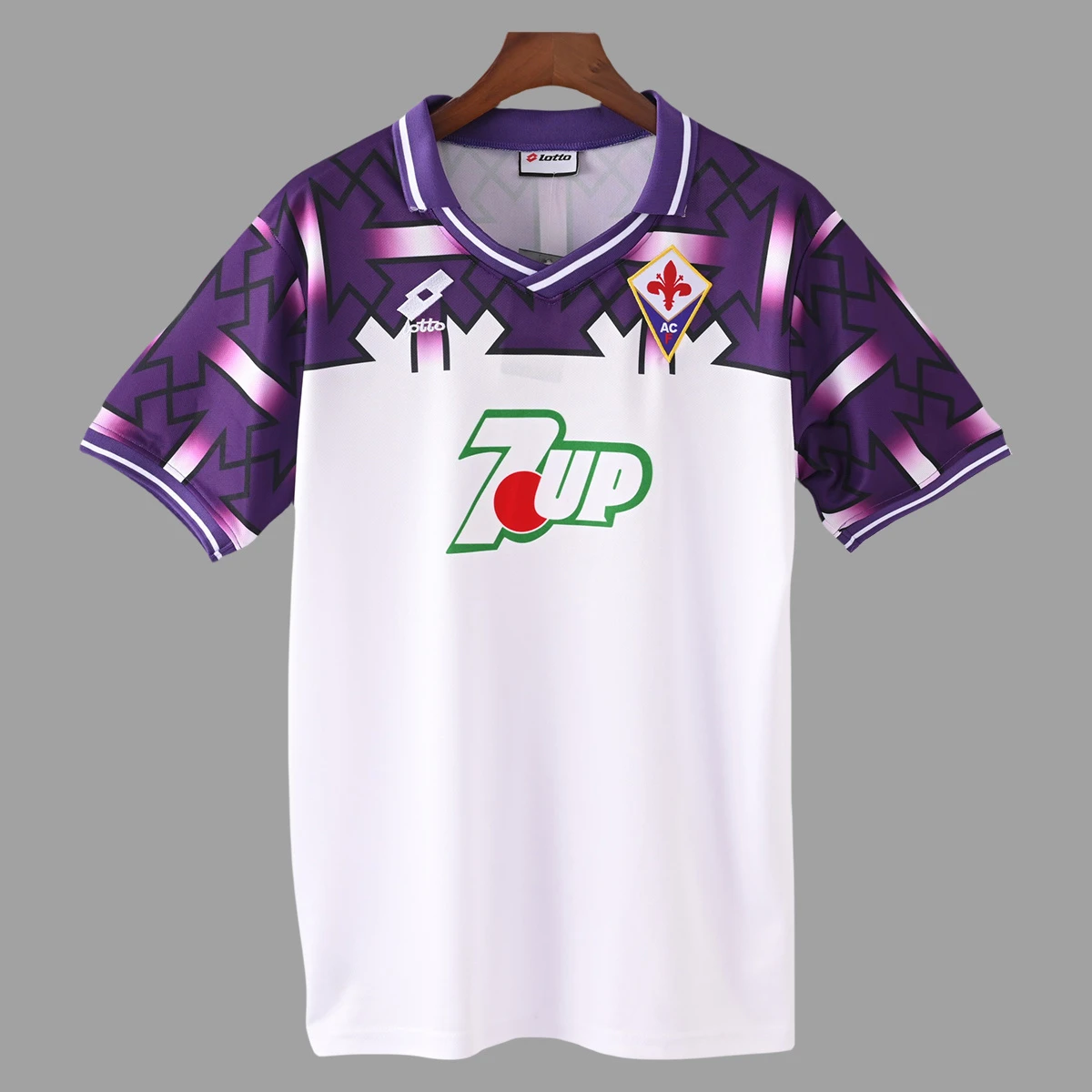 92/93 Fiorentina Away Retro Soccer Jersey
