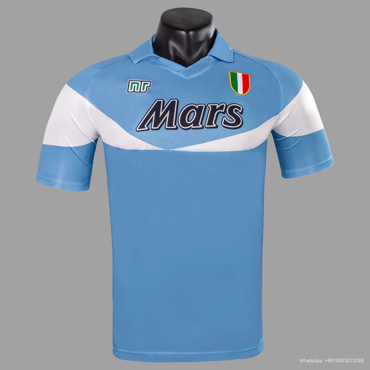 90/91 Napoli Home 2 Retro Soccer Jersey
