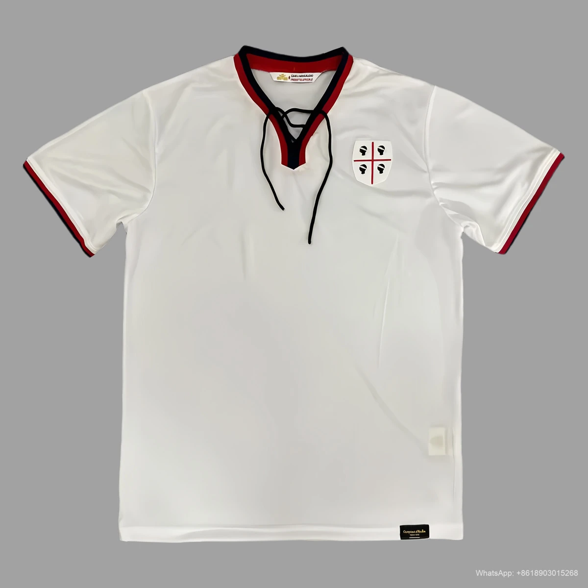 69/70 Cagliari home Retro soccer jersey