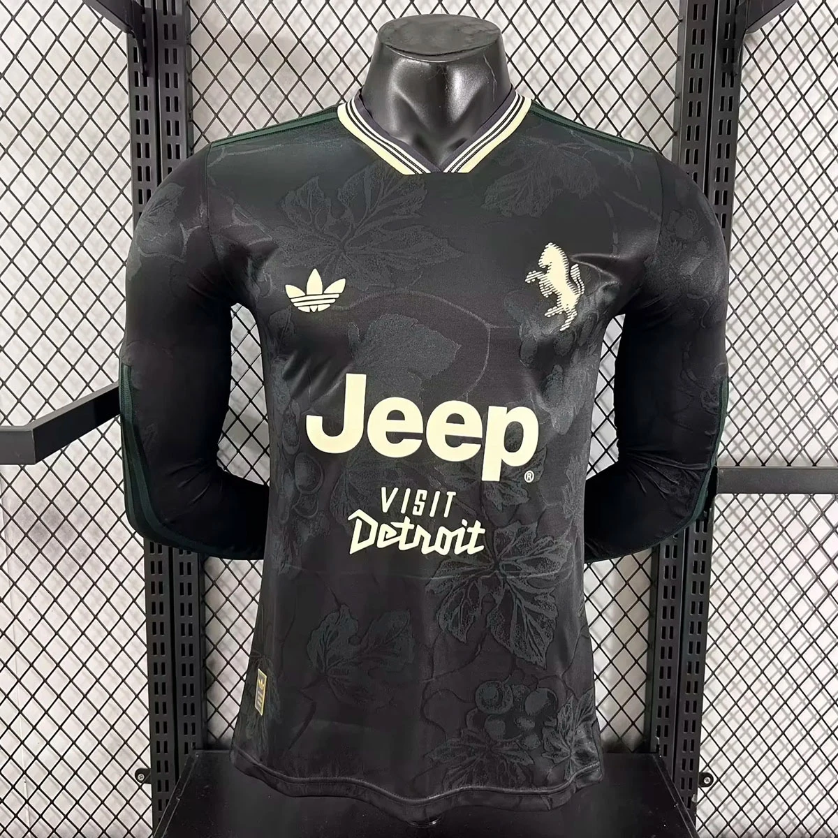 25/26 Juventus Third Long Sleeve Player Version Soccer Jersey