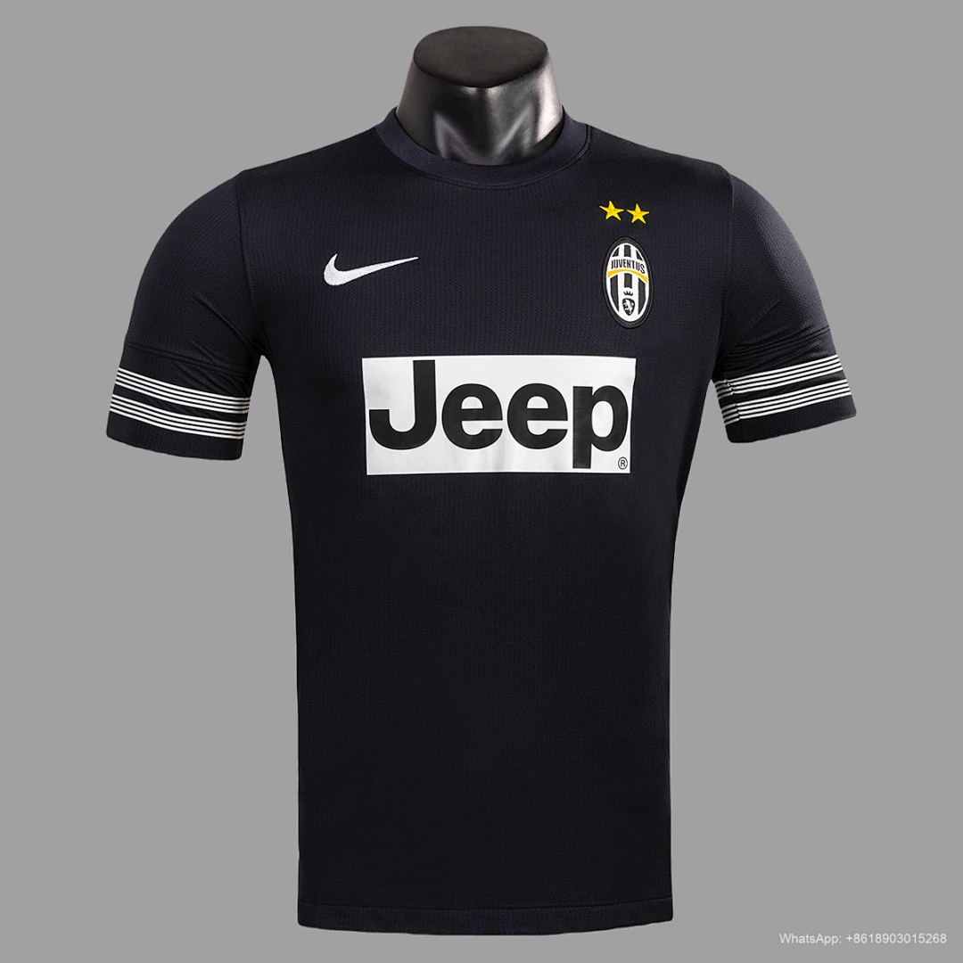 12/13 Juventus away retro soccer jersey