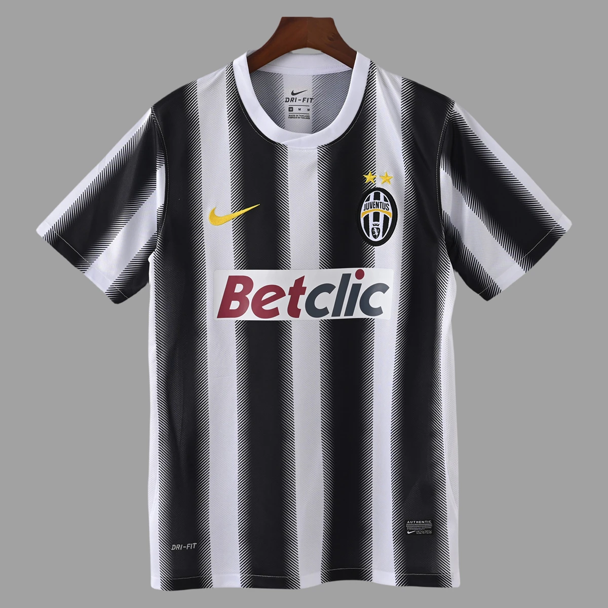 11/12 Juventus Home Retro Soccer Jersey