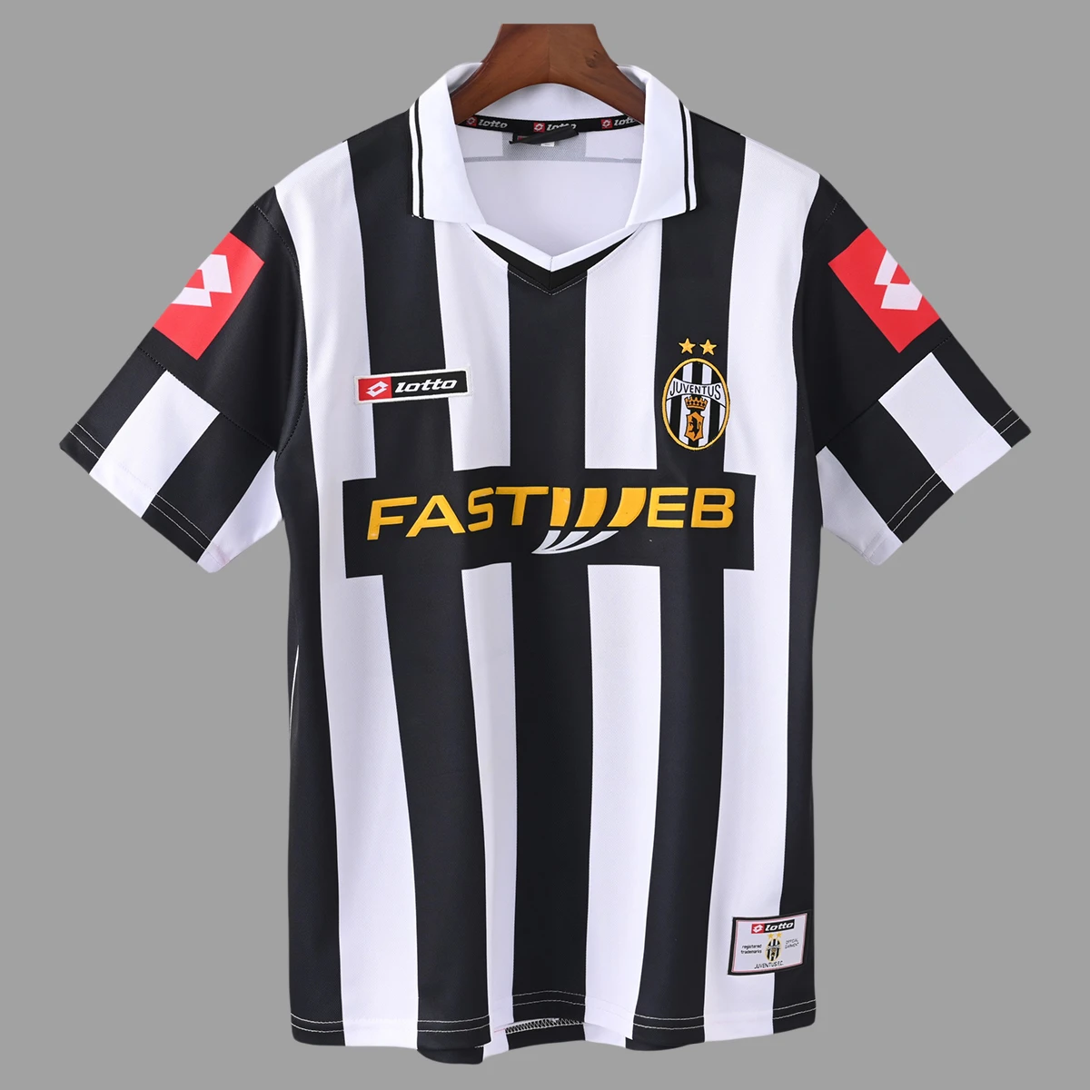 01/02 Juventus Home Retro Soccer Jersey