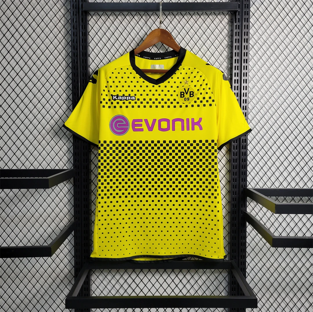 11/12 Dortmund Home Retro Soccer Jersey