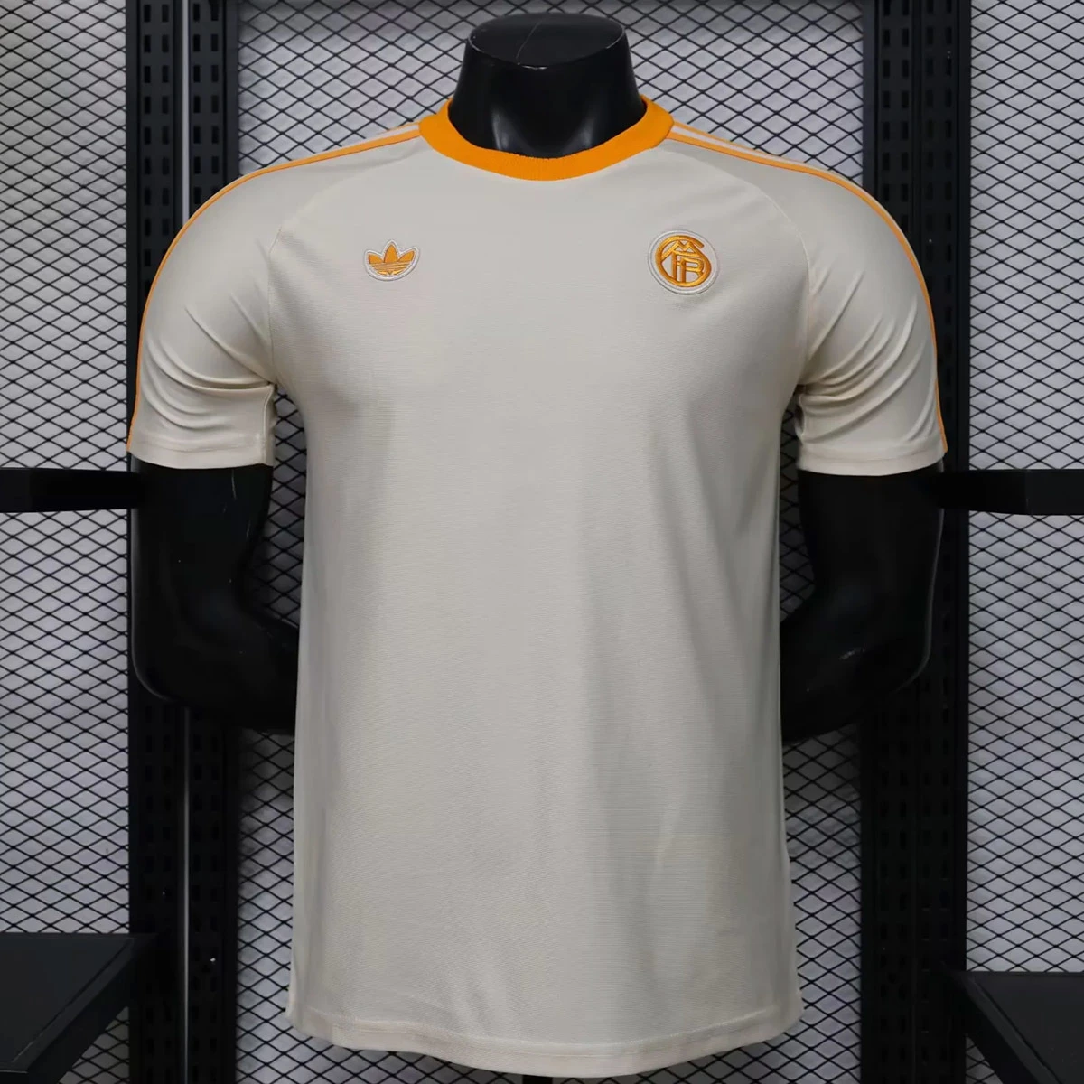 25/26 Bayern Munich Originals Beige Soccer Jersey