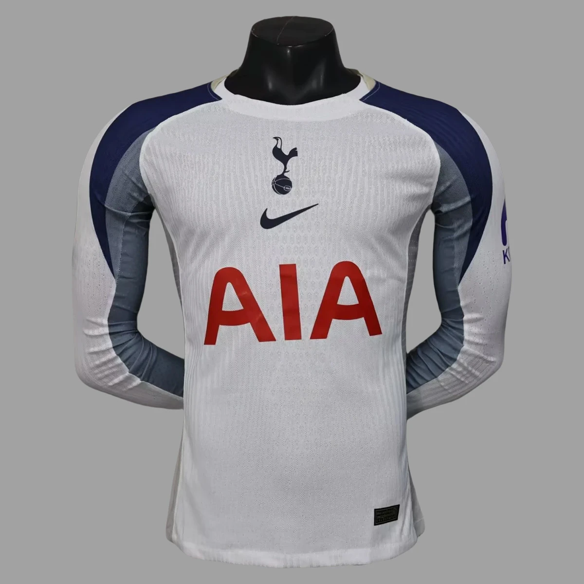 25/26 Tottenham Home Long Sleeve Player Version Soccer Jersey