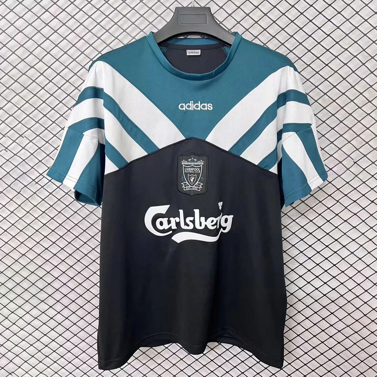 95/96 Liverpool Green Training Retro Jersey