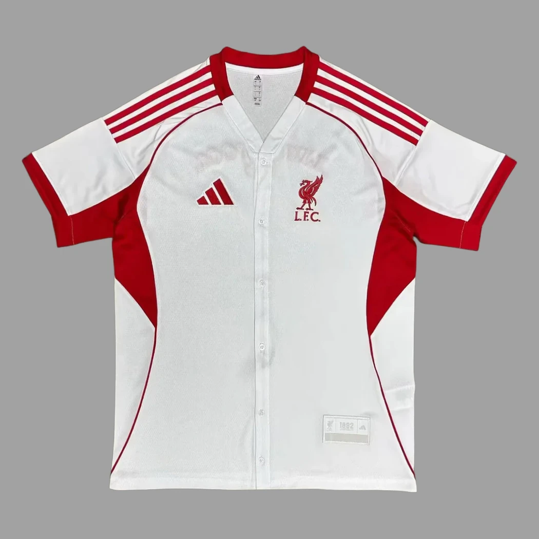 25/26 Liverpool US Pack White Shirt