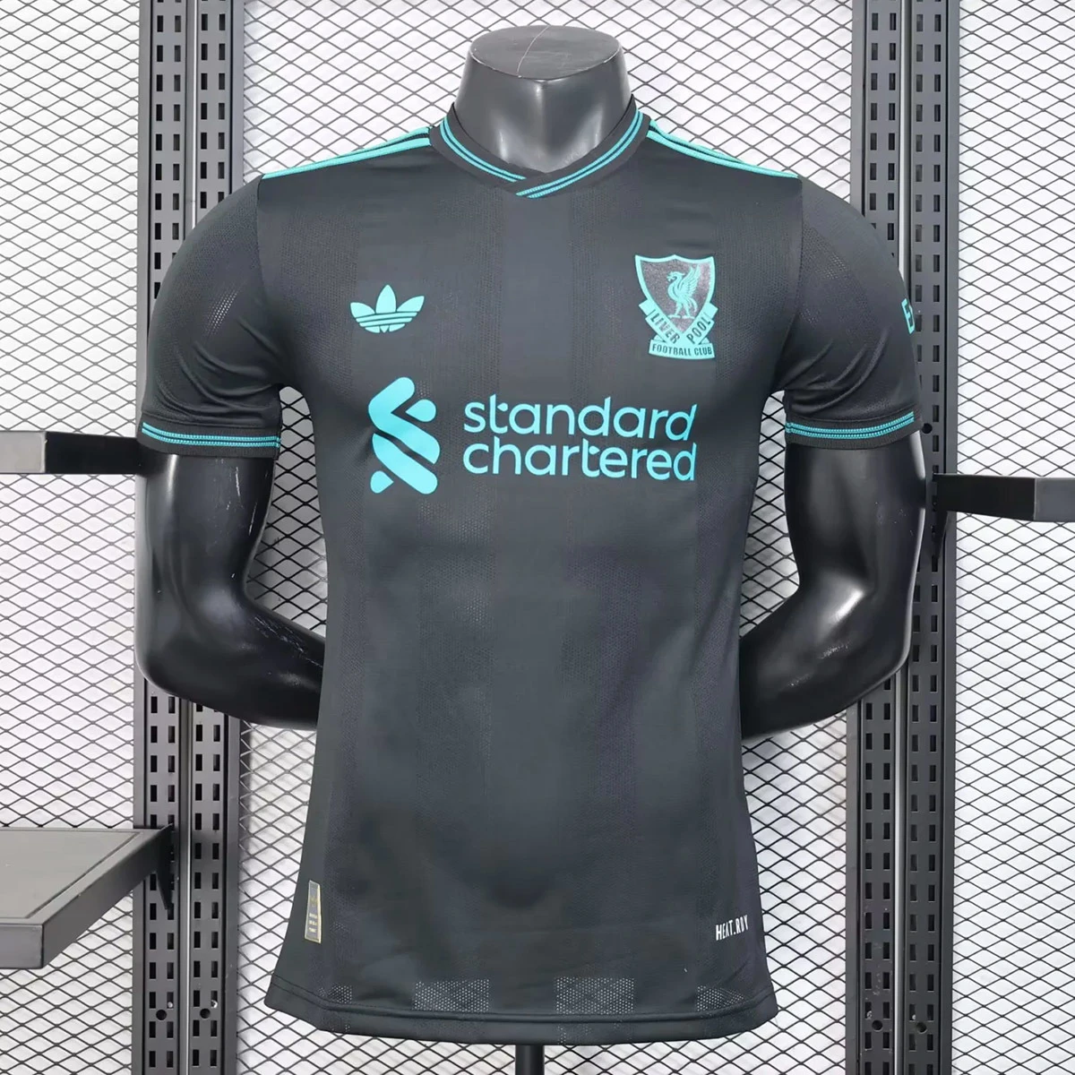 25/26 Liverpool Special Black Green Long Sleeve Player Version Soccer Jersey