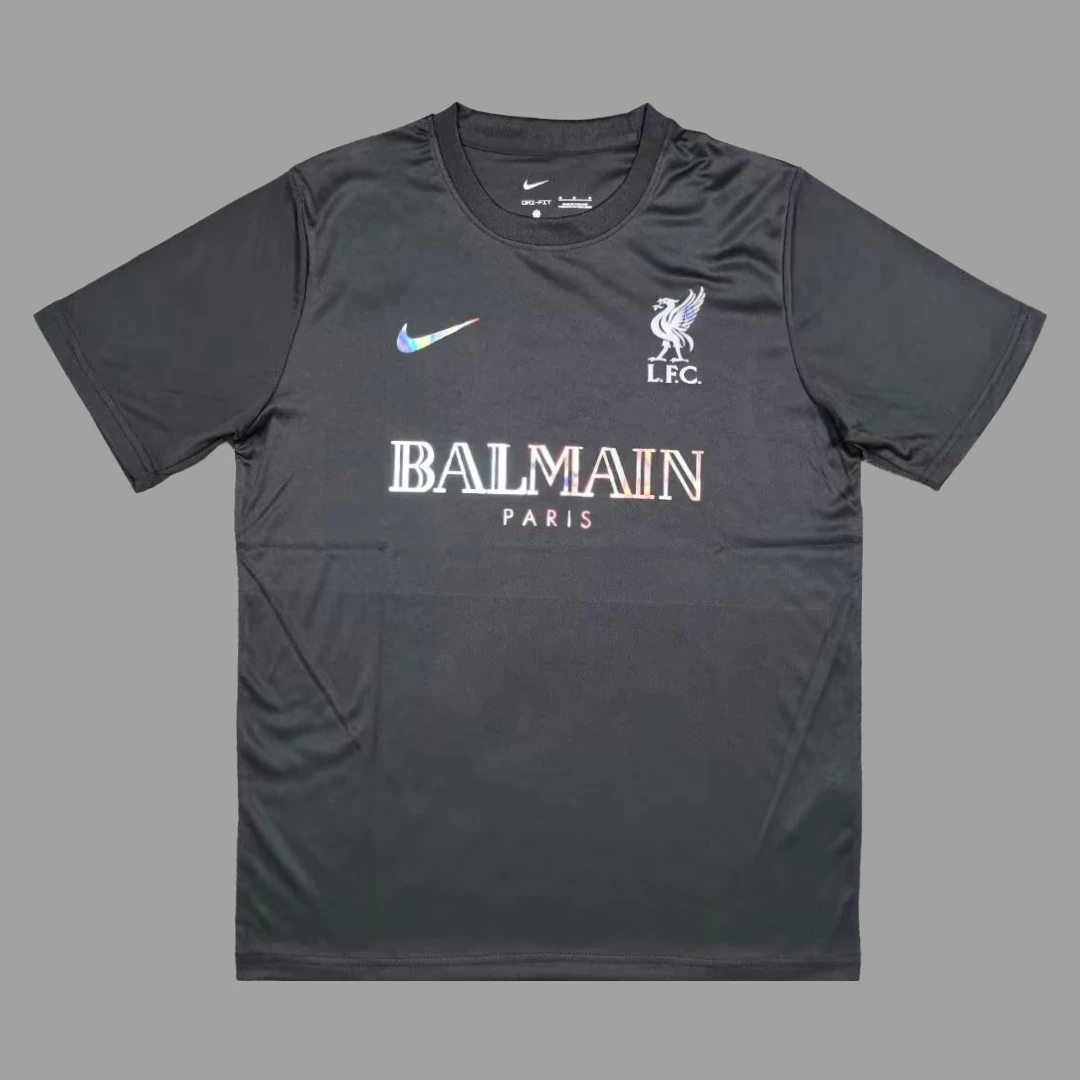 24/25 Liverpool x Balmain Black Training Jersey