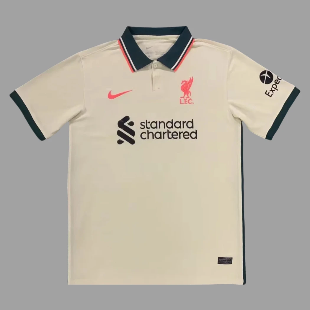21/22 Liverpool Away Retro Soccer Jersey