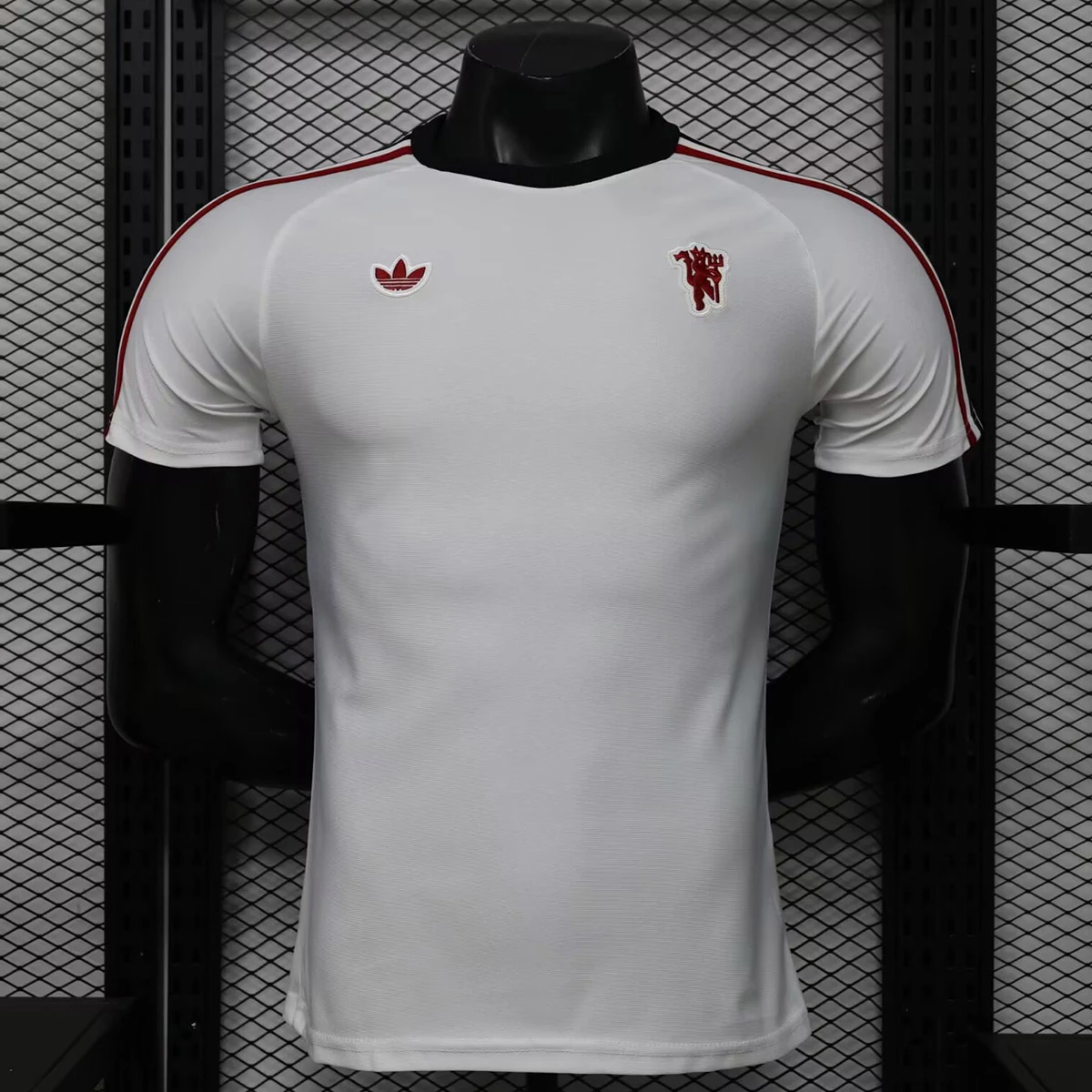 26/27 Manchester United x Adidas Originals White Soccer Jersey